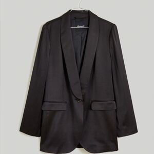 Madewell satin oversized blazer - Madewell